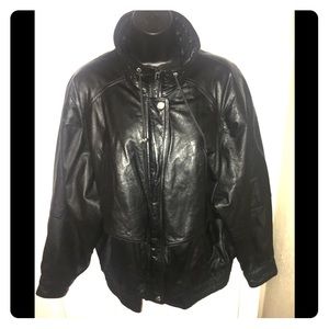 Black Wilsons Leather Jacket
